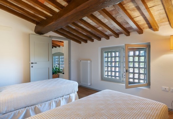 Camera doppia (con letti unibili) piano rialzato – Country House Lo Spigo