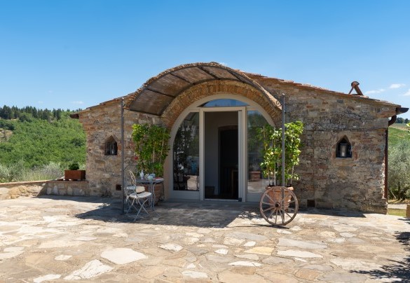 Entrata principale della casa – Country House Lo Spigo