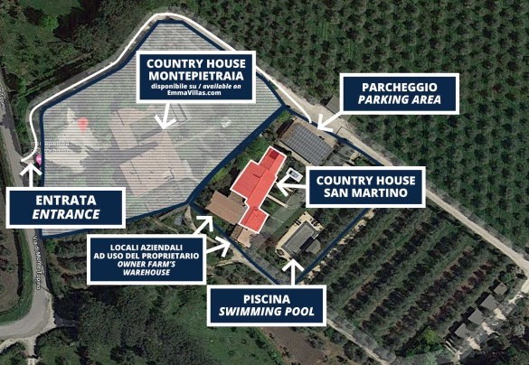 Country House San Martino - Property Plan