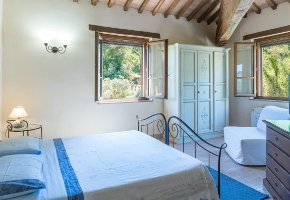 Camera matrimoniale al primo piano con letti divisibili e bagno en-suite - Dalmanuta