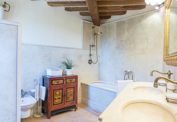 Bagno en-suite con vasca - Dalmanuta