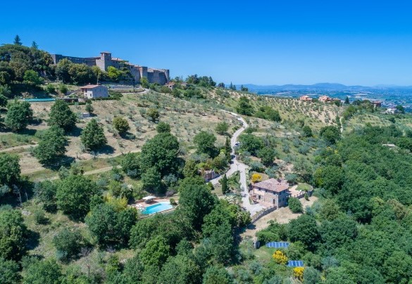 L'intero parco visto dall'alto - Dalmanuta