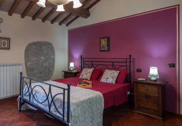 Double bedroom on the first floor - Dimora Alessandra