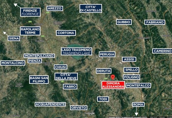 Dimora Alessandra - Map