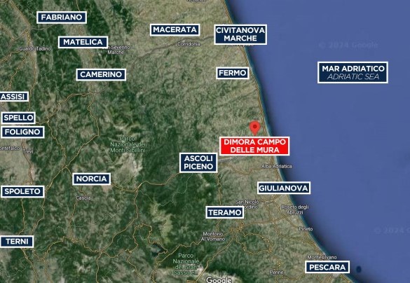 Dimora Campo delle Mura - Mappa