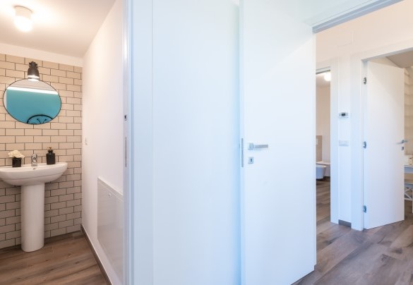 Bagno en suite con doccia n. 2 - Dimora Campo delle Mura
