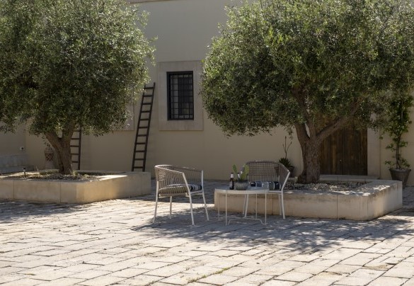 Il cortile  - Dimora degli Ulivi	