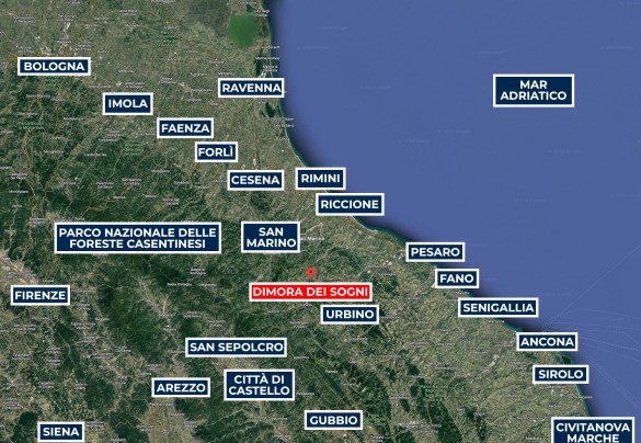 Map - Dimora Dei Sogni
