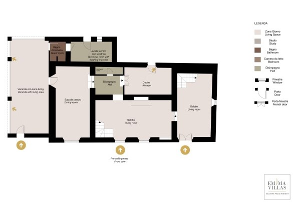 Ground floor - Dimora dei Sogni