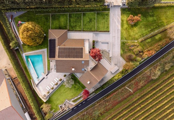 Aereal view of the property – Dimora delle Stelle