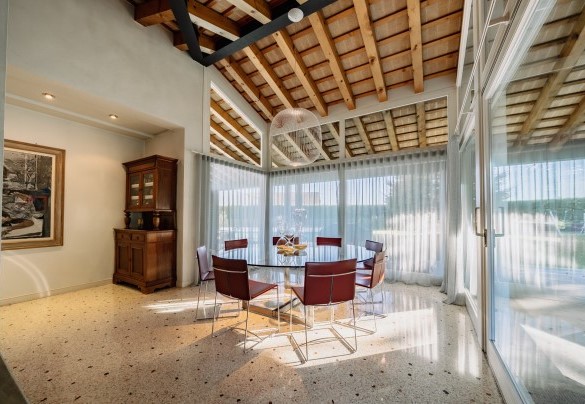 Living area in the veranda - Dimora delle Stelle