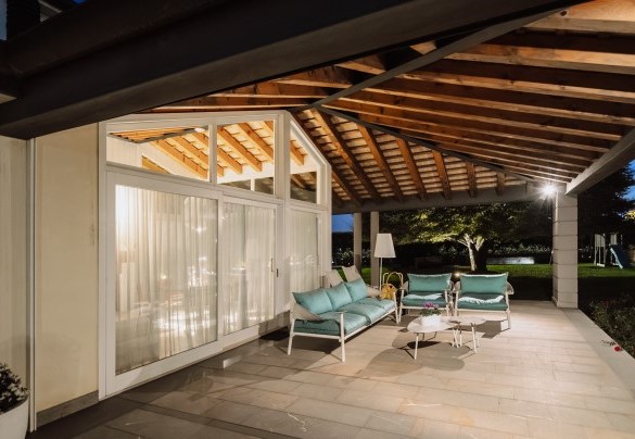 The spacious porch - Dimora delle Stelle 
