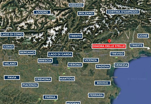 Mappa - Dimora Delle Stelle