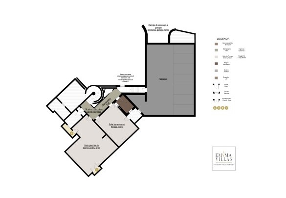 Lower Ground Floor - Dimora delle Stelle