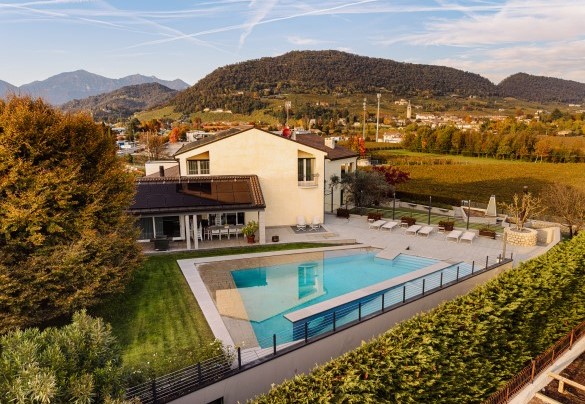 Aereal view of the property – Dimora delle Stelle