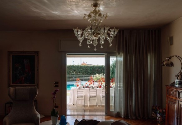 The windows of the living room - Dimora delle Stelle 