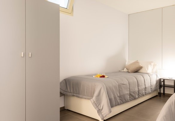 Two extra single beds in the basement -Dimora Egadina Giovanni