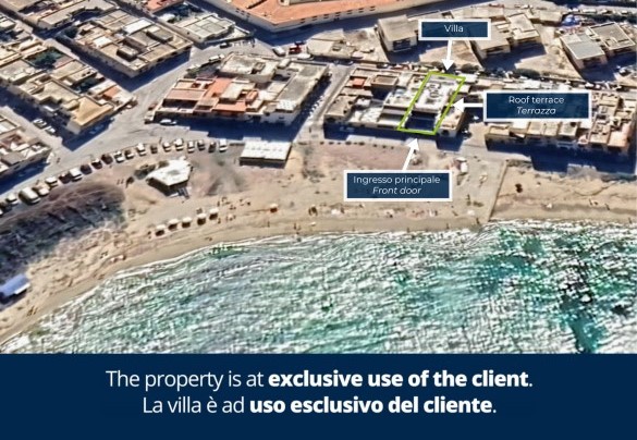 Property Plan - Dimora Egadina Giovanni