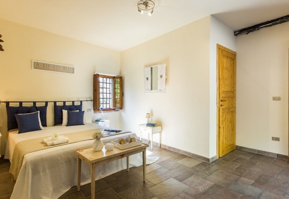 Double bedroom n.1 with divisible bed on the ground floor, with exit on the porch – Dimora La Torre di Bussotto 