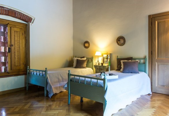 Triple bedroom n.3 with single beds on the first foor – Dimora La Torre di Bussotto 