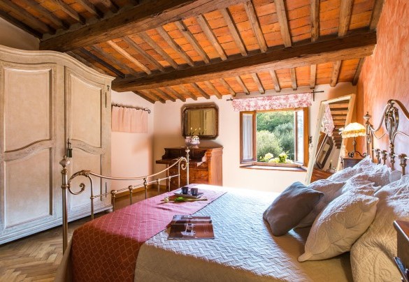 Double bedroom n.2 with an-suite bathroom on the first floor – Dimora La Torre di Bussotto 