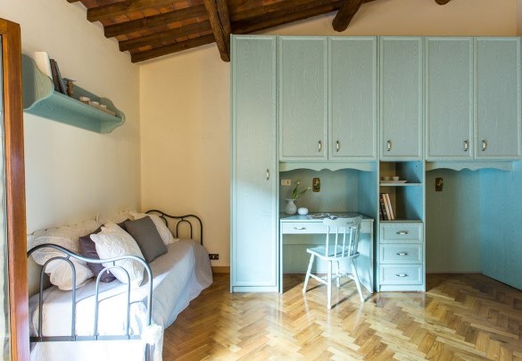 Triple bedroom n.3 with single beds on the first foor – Dimora La Torre di Bussotto 