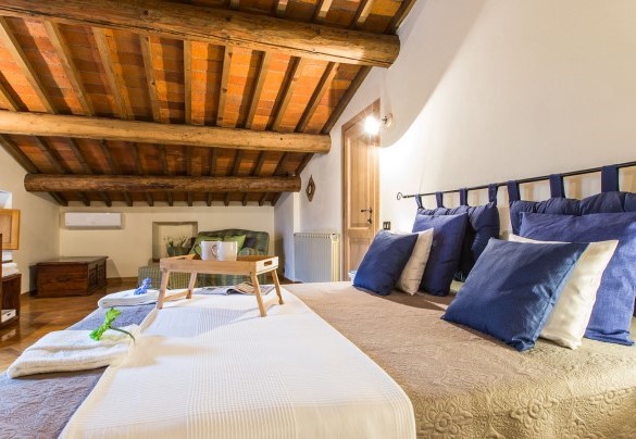 Double bedroom n.5 with divisible bed on the secind  floor – Dimora La Torre di Bussotto 