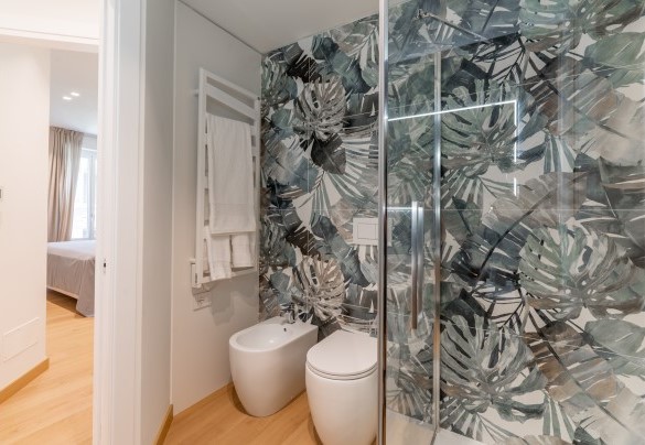 Bagno con doccia n. 2 – Dimora Mareblu