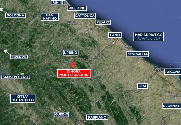 Dimora Montefalcone - Map