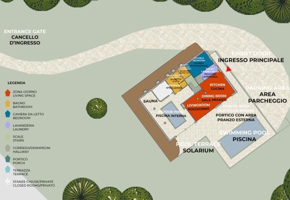 Dimora Montefalcone - Property Plan