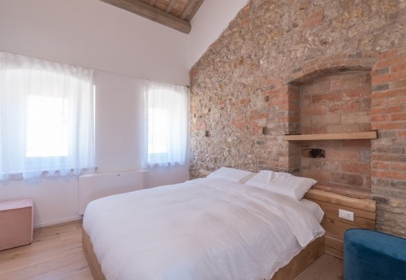 Master bedroom on the first floor - Dimora Montefiore