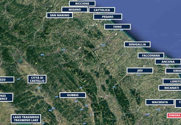 Dimora Montefiore - Map