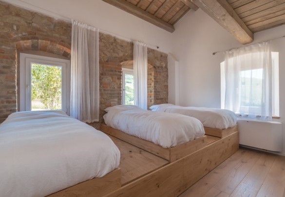Triple bedroom on the first floor - Dimora Montefiore