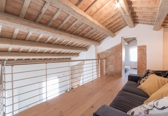 The loft on the top floor - Dimora Montefiore