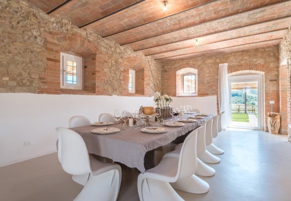 The spacious dining room - Dimora Montefiore