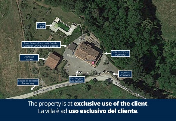 Dimora San Germano - Property Plan