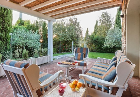 Una delle zone living attrezzate – Dimora San Jacopo