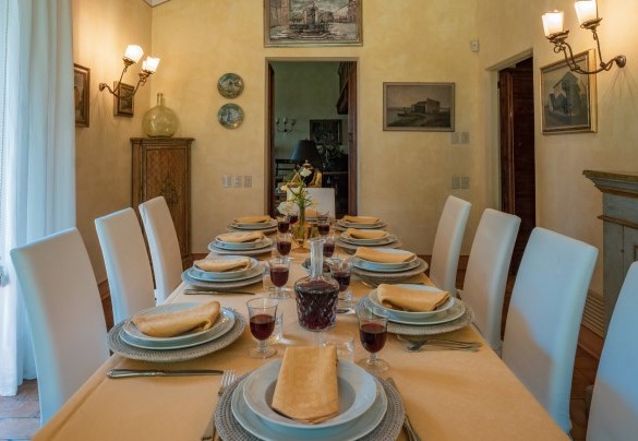 La sala pranzo – Dolce Collina