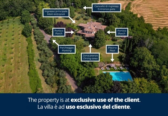 Dolce Collina - Mappa della Proprietà
