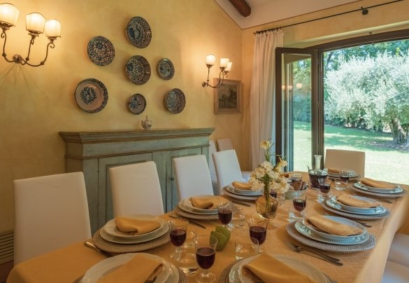 La sala pranzo – Dolce Collina