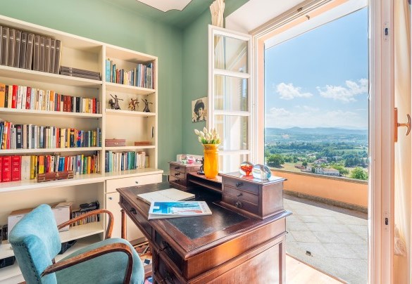 The view of the surrounding hills from double bedroom no. 2 – Ferrero Country House