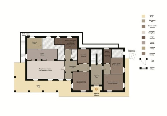 Ground Floor - Ferrero Country House