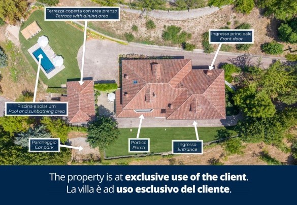 Ferrero Country House - Property plan