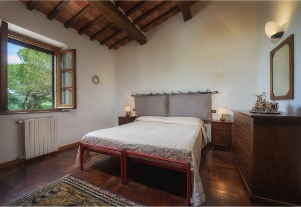 Camera matrimoniale con letto divisibile - Fonte Pinella