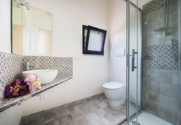 Il bagno con doccia nell'annesso - Fonte Pinella