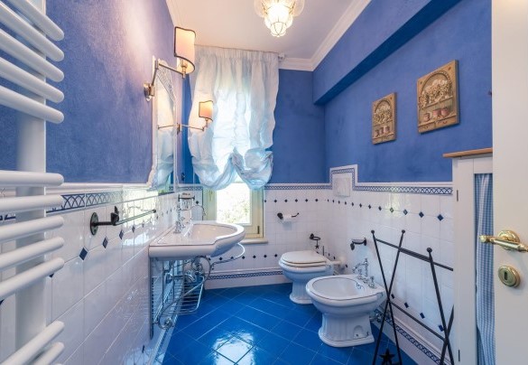 Bagno n.2 al servizio della camera n.1 al piano terra - Fontespina 6