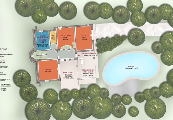 Fontespina - Ground Floor