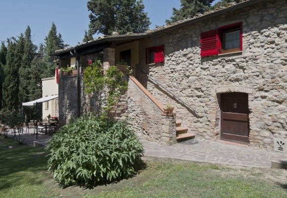 Giardino attorno alla villa - Frantusa 6+2