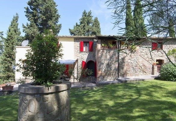 Giardino attorno alla villa - Frantusa 6+2