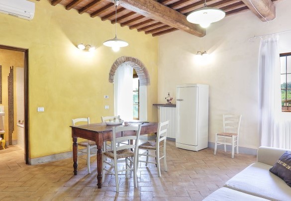 Il salotto al piano terra. App A – Germagnana 